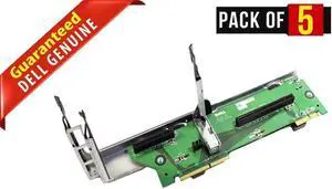 LOT x 5 Genuine Dell PowerEdge R720 1x PCI-Express x4 x16 Expansion Card 1PCKW