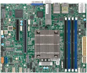 SuperMicro X12SDV-4C-SP6F MB - Embedded FlexATX, Xeon ICX-D, Dual 25GSFP28