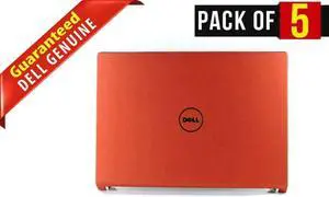 LOT x 5 Dell Studio 1535 1536 1537 15.6" Orange LCD Back Cover Hinges P634X