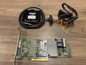 (NOT FOR HOME PC!) LSI MegaRAID 9361-8i 8-Port 12Gbps PCIe 3.0 SAS/SATA Raid Controller LSI00462