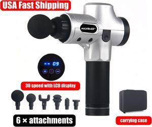 Massage Gun Percussion Massager 30 Speed Deep Tissue Muscle Vibrating Relaxing