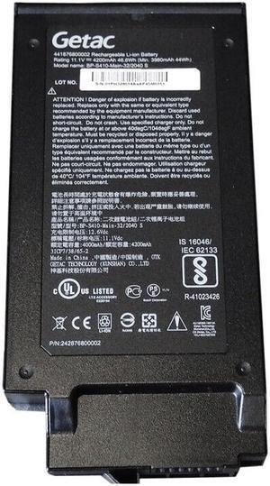 Getac BP-S410 Genuine 46.6Wh BP-S410 11.1V 4200mAh Laptop Battery - OEM
