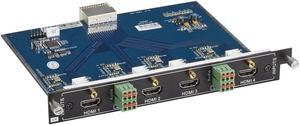 Black Box Modular Video Matrix Switcher Input Card 4K HDMI Audio AVS-4I-HDM