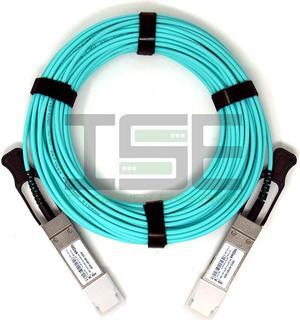 10Gtek 40GBASE QSFP+ AOC Cable , 20-Meter (OM3 MMF)