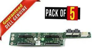 Lot Of 5 OEM Dell DCS 7200 Servers 8 x 2.5" HDD SAS / SATA Backplane Board WM6RH