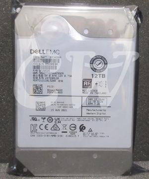 (NOT FOR HOME PC!) 09HXK6 9HXK6 Dell 12TB 7.2K RPM 12Gbps Nearline Hot Swap 3.5" SAS Hard Drive