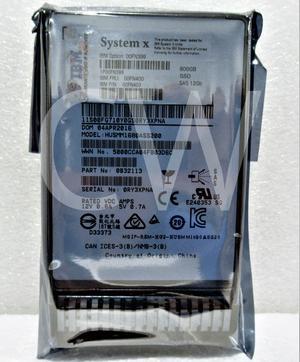 (NOT FOR HOME PC!) 00FN400 00FN399 00FN403 IBM 800GB MLC 12G Hot Swap 2.5in SAS Solid State Drive
