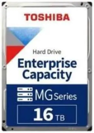 Toshiba MG08ACA16TE 3.5" 16TB, 512e, SATA Internal HDD