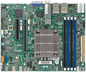 SuperMicro X12SDV-10C-SP6F Embedded FlexATX, Xeon ICX-D, Dual 25GSFP28,Quad1GbE