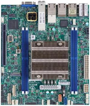 SuperMicro X12SDV-20C-SPT8F MB Embedded Flex ATX 7.5 inch x8.5 inch, ICX-DHCCSoC