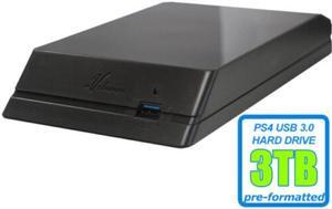 Avolusion (HDDGear) 3TB USB 3.0 External Hard Drive For PS4, PS4 Slim, PS4 Pro