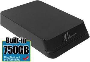 Avolusion Mini HDDGear Pro 750GB USB 3.0 External Hard Drive (PS4 Pre-Formatted)