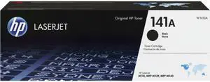 HP 141A Black Original LaserJet Toner Cartridge, ~950 pages, W1410A