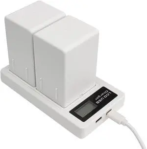 2-Pack XL Batteries and Charger for Arlo Ultra XL /Ultra 2 XL /Pro 3 XL/Pro 4 XL - OEM