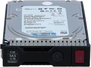 765257-B21/765863-001/765266-001-HP 4TB 7.2k 3.5in SAS 12Gbps SC Drive