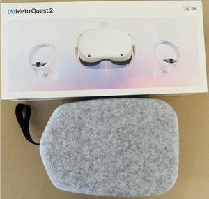 Meta Oculus Quest 2 256GB Advanced All-in-one VR Headset Bundle w/ Carrying Case