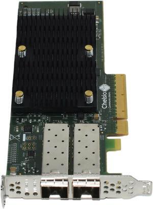 Chelsio T520-LL-CR 10GbE 2-Port SFP+ PCIe Unified Wire Adapter SFF 110-1167-50