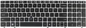 New Genuine HP EliteBook 8560p ProBook 6560b 6565b US Keyboard 641181-001