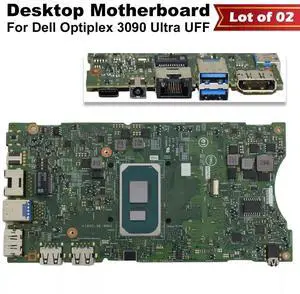 Lot Of 2 Dell OptiPlex 3090 Ultra UFF i3-1115G4 3GHz DDR4 Motherboard 18TXV - OEM