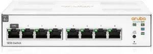 HPE Instant On 1830 8-Port Gb Smart Switch | Fanless | US Cord JL810A#ABA HPE Instant On 1830 8-Port Gb Smart Switch | Fanless | US Cord JL810A#ABA