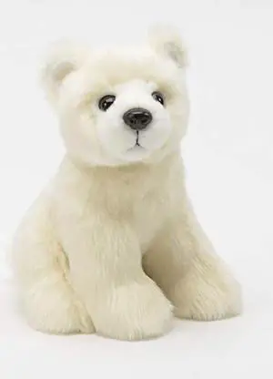 Unipak Plush Animal Classic Friends Polar Bear 7" Unipak Plush Animal Classic Friends Polar Bear 7"