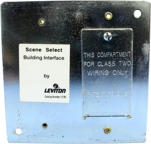 Leviton 177BI Mural Scene Select Device Contact Closure Building Interface Leviton 177BI Mural Scene Select Device Contact Closure Building Interface