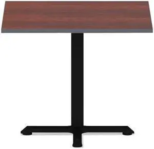Reversible Laminate Table Top, Square, 35 1/2 x 35 1/2, Medium Cherry/Mahogany