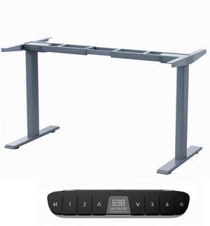 Rise Up Standing Desk Legs  Dual Motor Standing Desk Frame with Memory Electric Standing Desk Frame Height Adjustable Table Legs for Sit Stand Desk Base Electronic Rising Desk
