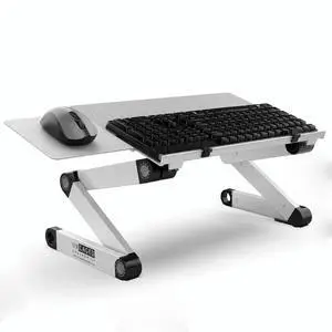 WorkEZ Adjustable Keyboard Stand - On-Desk Keyboard and Mouse Riser for Standing Work WorkEZ Adjustable Keyboard Stand - On-Desk Keyboard and Mouse Riser for Standing Work