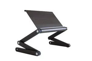 WorkEZ Executive Adjustable Laptop Stand & Lap Desk - Wide Vented Aluminum, 2-24 in Height WorkEZ Executive Adjustable Laptop Stand & Lap Desk - Wide Vented Aluminum, 2-24 in Height