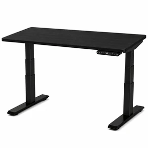 Rise Up 3-stage Dual Motor Electric Standing Desk with Black Bamboo Top Rise Up 3-stage Dual Motor Electric Standing Desk with Black Bamboo Top