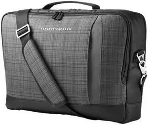 HP Carrying Case for 15.6" Ultrabook - Black, Gray - F3W15AA