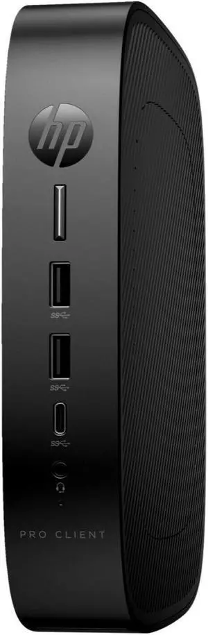 HP T640 Thin Client - AMD Ryzen R1505G 2.40GHz - 4GB Ram - 128GB Flash - Radeon Vega 3 Graphics - WIFI/Bluetooth - USB Keyboard & Mouse - HP ThinPro OS - 4XR66UC#ABA