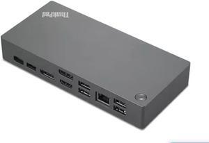 Lenovo ThinkPad Universal USB-C Dock V2 with HDMI Cable and DP Cable - 40B70090US