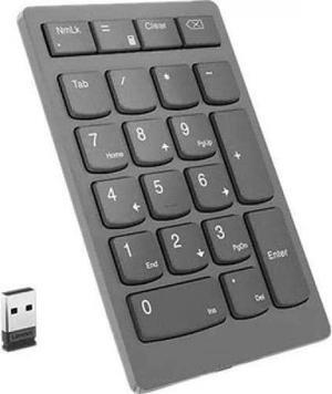 Lenovo Go Wireless Numeric Keypad Storm grey RF Wireless Keypad - 4Y41C33791
