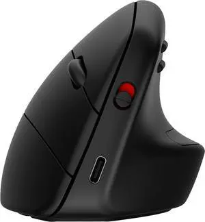 HP 920 Ergonomic Vertical Mouse Black 5.4 GHz Bluetooth Wireless Mouse