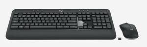 Logitech MK540 Advanced Wireless Keyboard with Wireless Mouse Combo - Full Size Keyboard and Mouse, Long Battery Life, Caps Lock Indicator Light, Hot Keys, Secure 2.4GHz Connectivity (MK540)