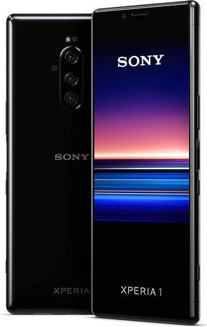 Sony Xperia 1 J9110 Dual-SIM 128GB/6GB Dual Sim - International Model - No Warranty in The USA - GSM ONLY, NO CDMA- Black