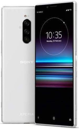 Sony Xperia 1 J9110 Dual-SIM 128GB/6GB Dual Sim - International Model - No Warranty in The USA - GSM ONLY, NO CDMA- White