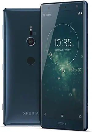 Sony Xperia XZ2 64GB - Dual SIM [Android 8.0, 6.2" IPS LCD, 19.0MP, 6GB RAM, Snapdragon 845] (Deep Green)