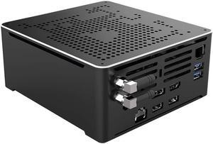 Powerful Gaming Mini PC Intel Xeon W10885M 2 Lans Desktop Computer Windows 10 Pro 2DDR4 2NVMe 4K DP HDMI20 8GB Ram 240GB SSD