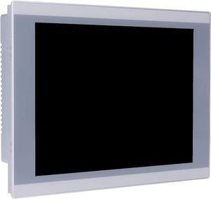 Partaker 12.1 Inch TFT LED Industrial Panel PC, 10-Point Projected Capacitive Touch Screen, Intel J1900, Windows 10 Pro or Linux Ubuntu, A1, VGA, 4 x USB, LAN, 3 x COM, 4G RAM, 64G SSD - OEM