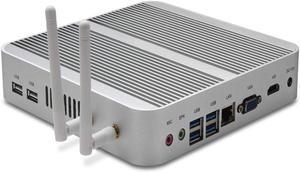 Fanless Mini PC, Mini Desktop Computer, Intel Core I5 1135G7, Partaker B1, Windows 11 or Linux Ubuntu, VGA, HDMI, 4 x USB3.0, 2 x USB2.0, LAN, 8GB DDR4 128GB SSD