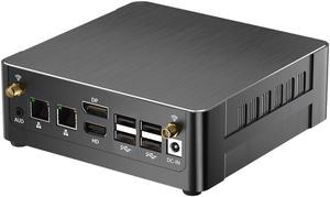 Partaker Mini Desktop PC, AMD Ryzen 9 5900HX Windows 11 Pro, Micro Computer HTPC, B13, USB3.2, DP/HDMI/Type-C 4K@60Hz Triple Display, 2.5G+1G LAN, WiFi 6 BT 5.1, 32G DDR4 RAM 1TB SSD