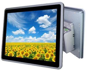 Partaker 17 Inch Industrial IP65 Front Panel PC, Multi Touch Resistance Touch Screen, I5 8260U, Windows 11, A21, TPM2.0, 2 x COM, HDMI, 2 x LAN, 9-36V 2Pin Phoenix, 8G RAM, 128G SSD
