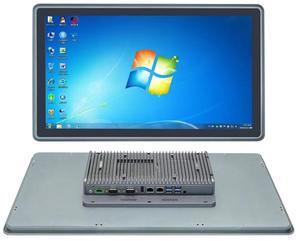 Partaker 21.5 Inch TFT LED Industrial IP65 Front Panel PC, Resistance Touch Screen, I5 8260U, Windows 11, A22, TPM2.0, 2 x COM, HDMI, 2 x LAN, 9-36V 2Pin Phoenix, 8G RAM, 128G SSD