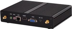 Partaker Fanless Mini PC, Desktop Computer, HTPC, Celeron 4205U 5205U, Windows 11 / Linux Ubuntu, B6, VGA, HDMI, LAN, 4 x USB3.0, 2 x USB2.0, 8GB RAM 256GB SSD