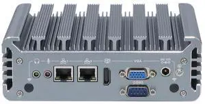 Partaker Industrial Computer, IPC, Fanless Mini PC, Windows 11 / Linux Ubuntu, I5 8350U, I24, 2 x COM, 4 x USB3.0, 4 x USB2.0, 2 x LAN, HDMI, VGA, 32G RAM 1TB SSD