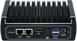 Partaker Industrial Computer, Fanless Mini PC, I3 8130U, B9, 2 x LAN, DP, HD, 6 x USB, 2 x COM, 8G RAM, 128G SSD Partaker Industrial Computer, Fanless Mini PC, I3 8130U, B9, 2 x LAN, DP, HD, 6 x USB, 2 x COM, 8G RAM, 128G SSD