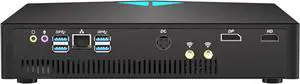 Partaker Mini Desktop Computer, Micro PC with Intel Core i7-10700F Up to 4.80GHz, GTX1050TI 4G, 4K, Dual Monitor Capable, WiFi, Bluetooth, Win10 Pro, 32GB Ram 512GB SSD